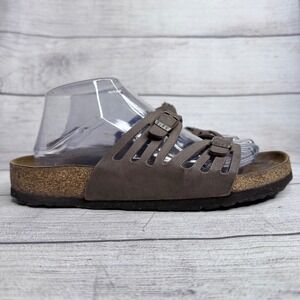 birkenstock granada tobacco brown Women's Birkibuc Sandal This Birkenstock sandal also features a flexible Granada Birkibuc Mocha - 38